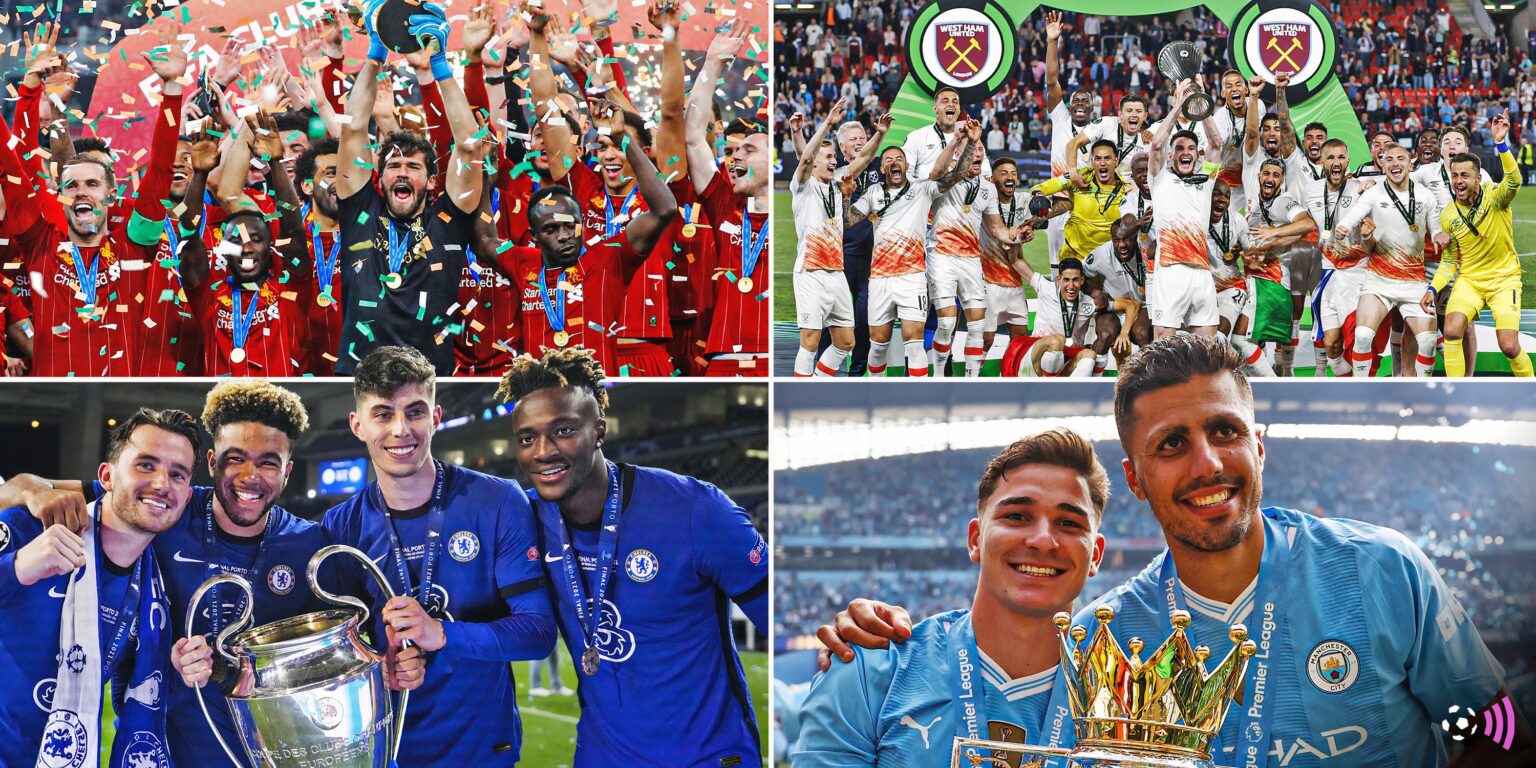 11 British Football Clubs with the biggest trophies
