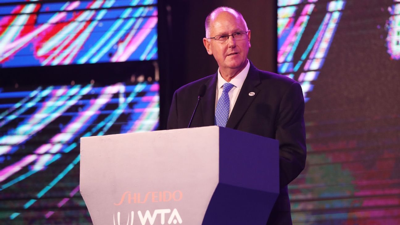 WTA Tour President Steve Simon is scheduled to retire in December