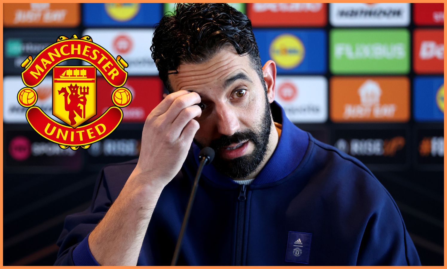 Man United manager Ruben Amorim