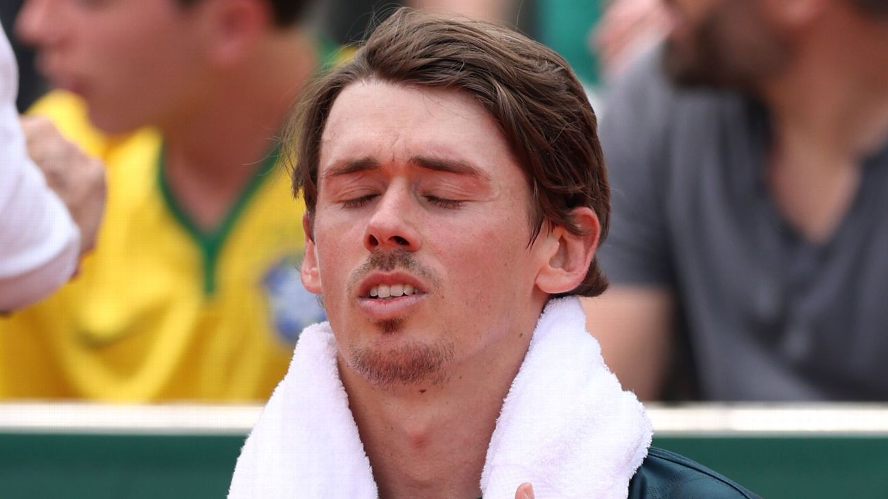 Fatigue de Minaur seeks a shorter season after the French open loss