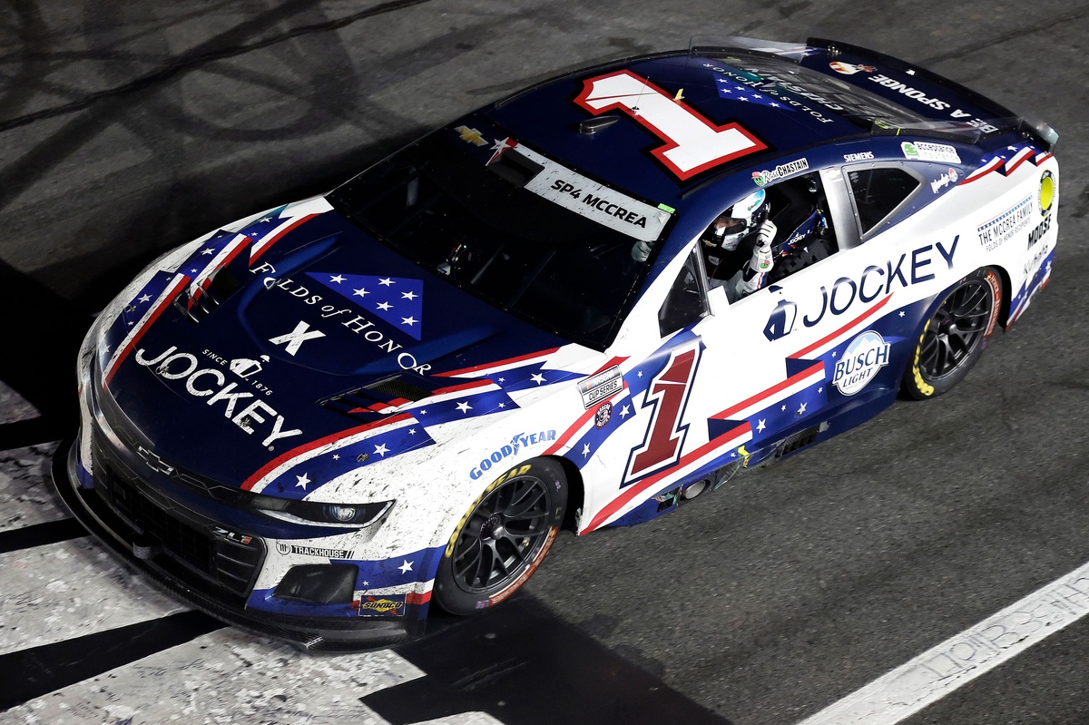 Ross Chastain says "Patience was rewarded" Historic Coca-Cola 600 victory