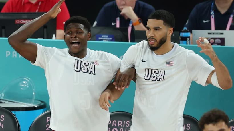 Anthony Edwards and Jayson Tatum pic