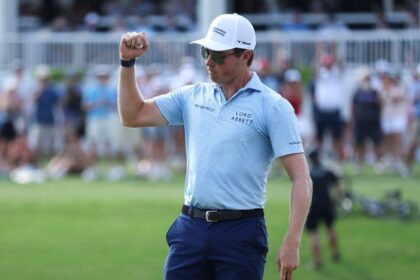 Ben Griffin hangs up for his first individual title in Colonial