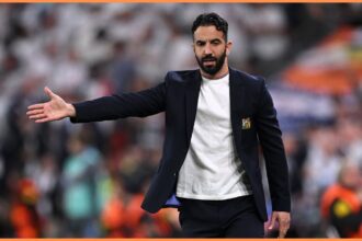 Man United manager Ruben Amorim