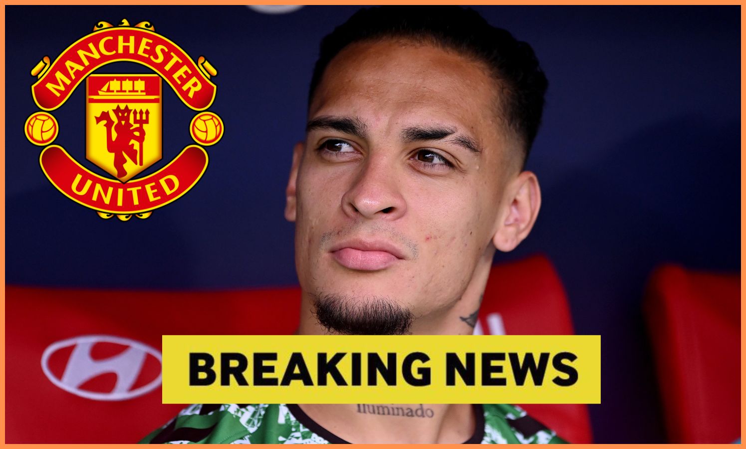 "Thank God...": The player may not be at Man United next season.