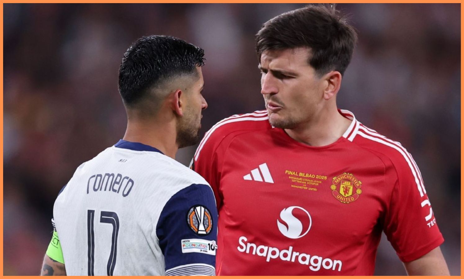 Video: Man United and Tottenham stars clash fiercely after Europa League final