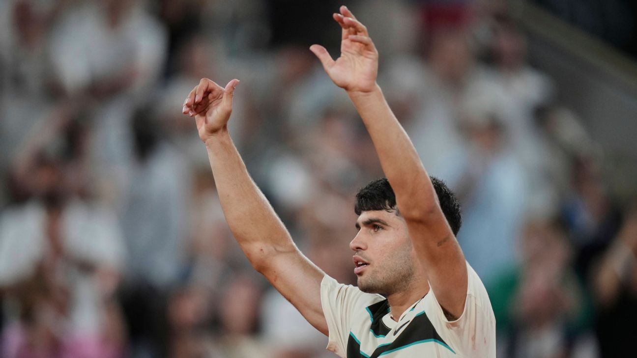 Carlos Alcaraz will work in the fourth round of the French Open. Ben Sheltonnext