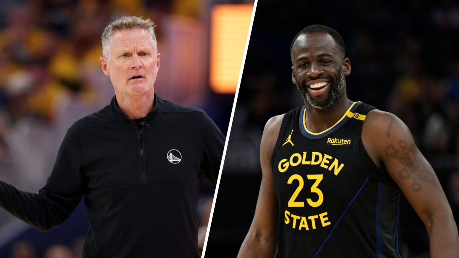 Draymond Green found a very clever "Get Out" in Steve Kerr's latest comment on Jonathan Cuminga, he disagrees