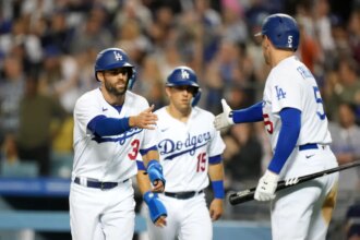 Freddie Freeman acknowledges how difficult the release of Austin Burns and Chris Taylor is for Dodgers players