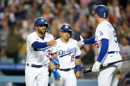 Freddie Freeman acknowledges how difficult the release of Austin Burns and Chris Taylor is for Dodgers players
