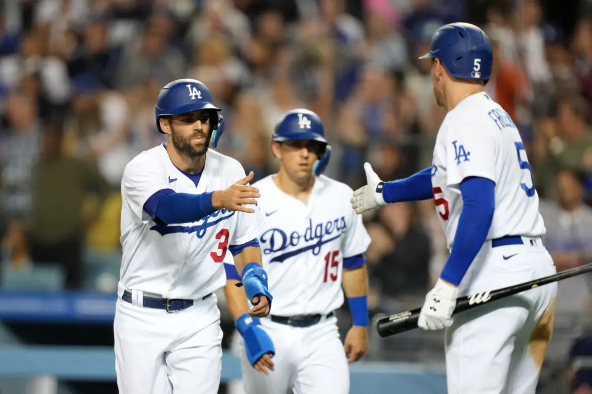 Freddie Freeman acknowledges how difficult the release of Austin Burns and Chris Taylor is for Dodgers players