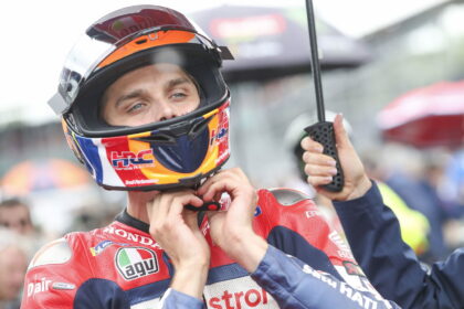 Honda Motorogue rider Luca Marini was injured in a "heavy" Suzuka test crash