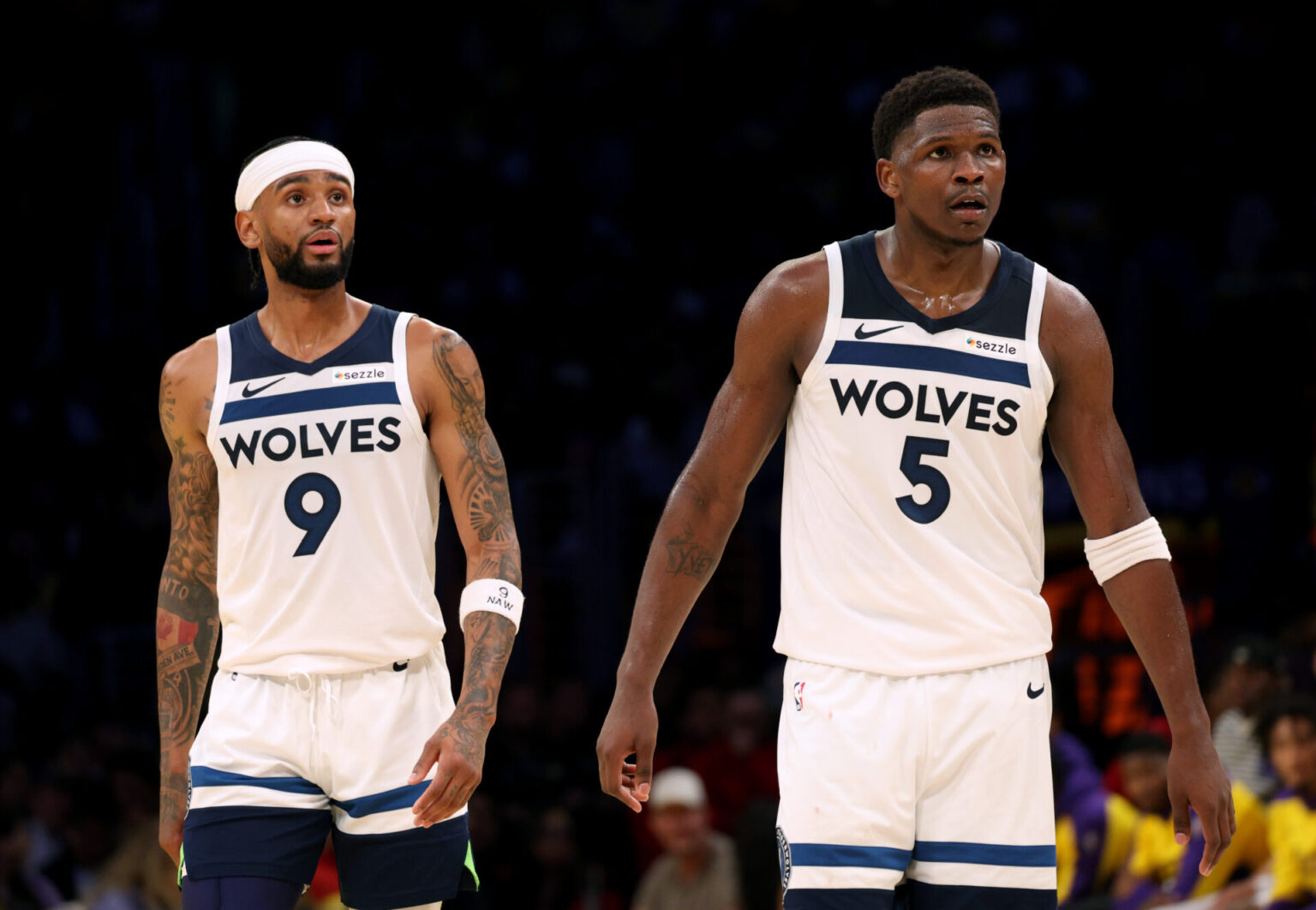 Nickeil Alexander-Walker explains that the Minnesota Timberwolves added motivation to respond.