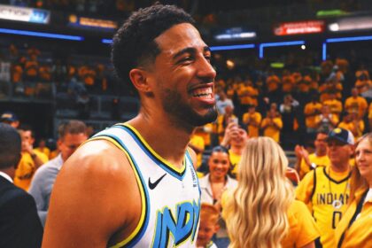 Lifted for Pacers Home Games No Games 4 for Tyrese Haliburton Dad