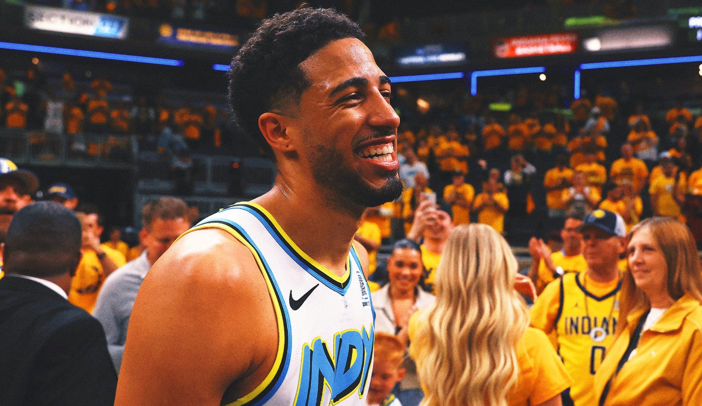 Lifted for Pacers Home Games No Games 4 for Tyrese Haliburton Dad