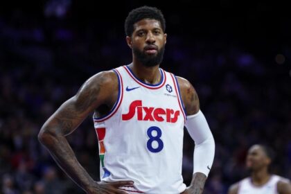 Paul George revealed that Philadelphia fans yelled at him during the Eagles celebration.