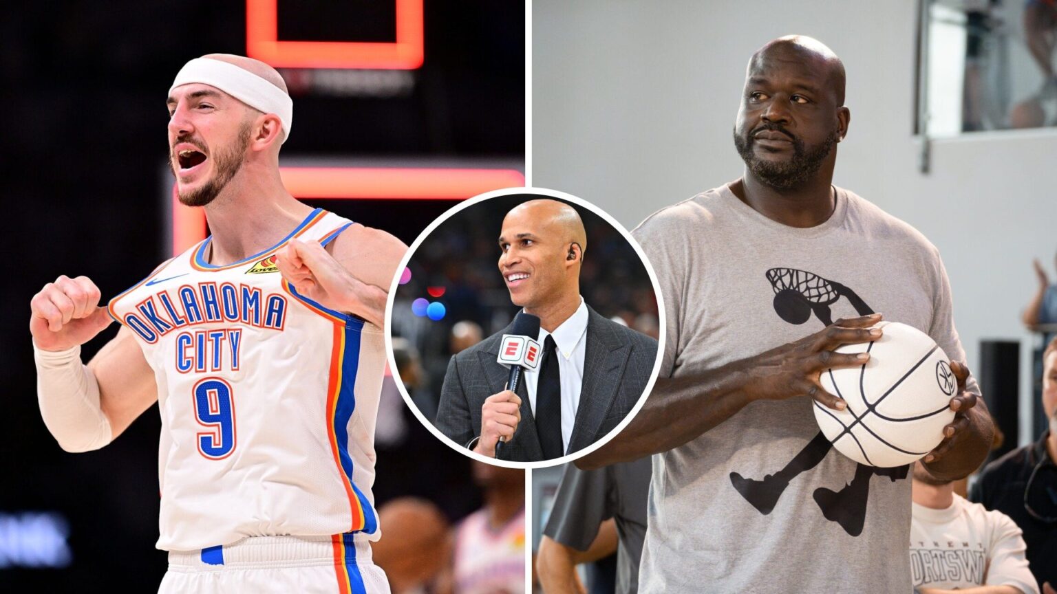 Richard Jefferson gives a verdict on whether Alex Caruso can protect Lakers legend Shaquille O'Neill
