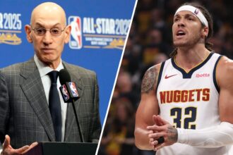 Ron Harper hits with Denver Nuggets star Aaron Gordon with a plea to Adam Silver, "How about..."