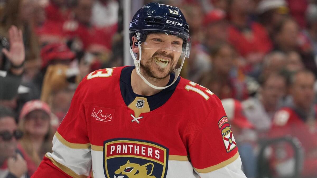 Sam Line Heart injury update: Panthers forward returns to Eastern Conference Finals Game 5 vs. Hurricane