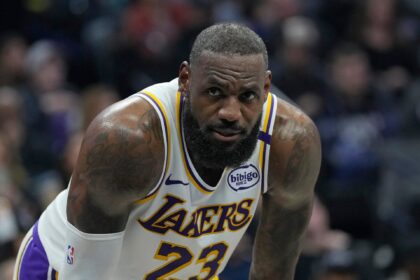 The expected first-round NBA draft pick says LeBron James is the best player of all time, "I..."
