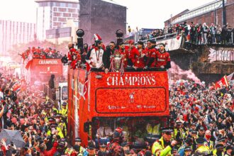 Football unites to support Liverpool after ploughing cars to celebrate the team