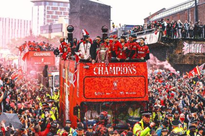 Football unites to support Liverpool after ploughing cars to celebrate the team