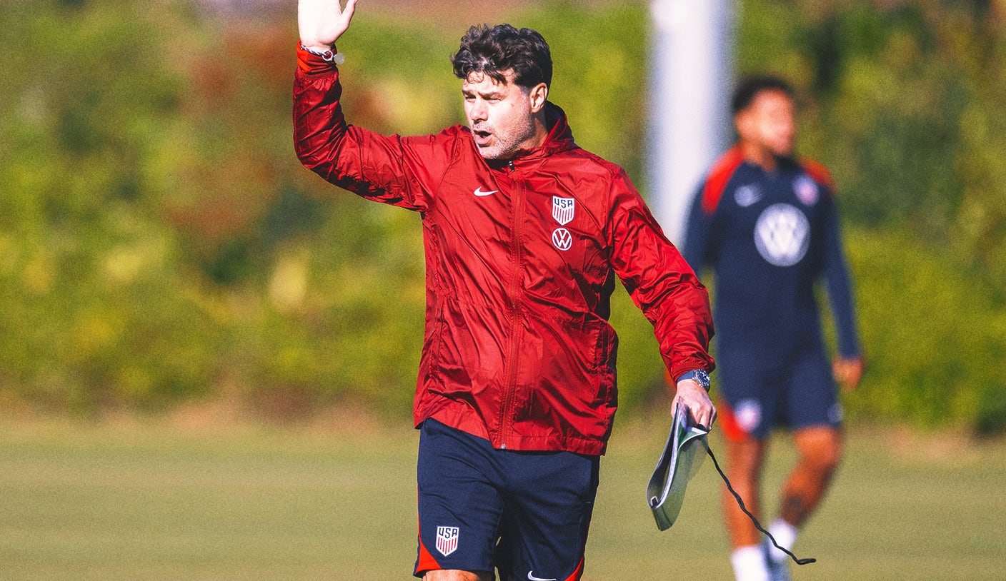 USMNT Coach Mauricio Pochettino's Name 27-Player Roster Gold Cup in front of the Gold
