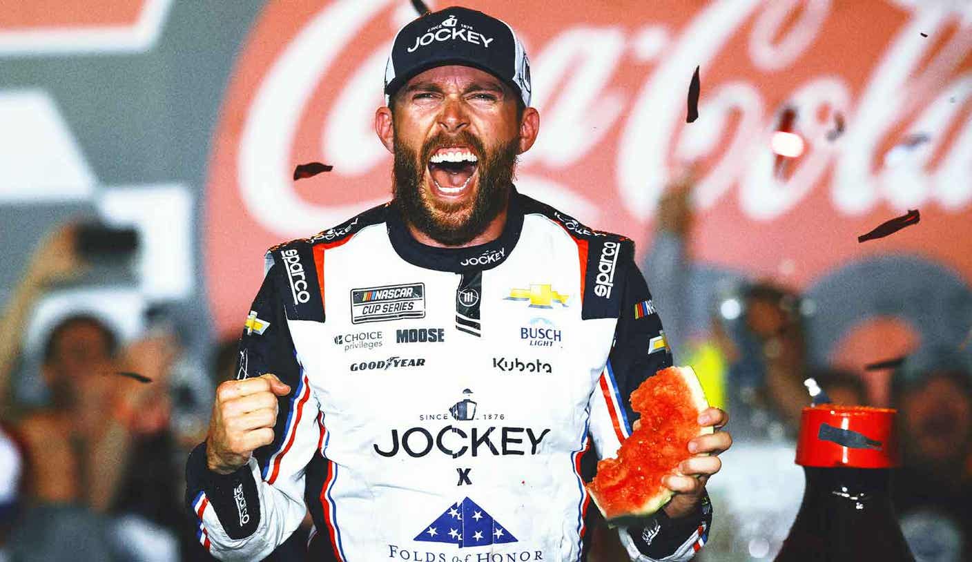 Ross Chastain makes history, taking first place from the worst, winning NASCAR's Coca-Cola 600