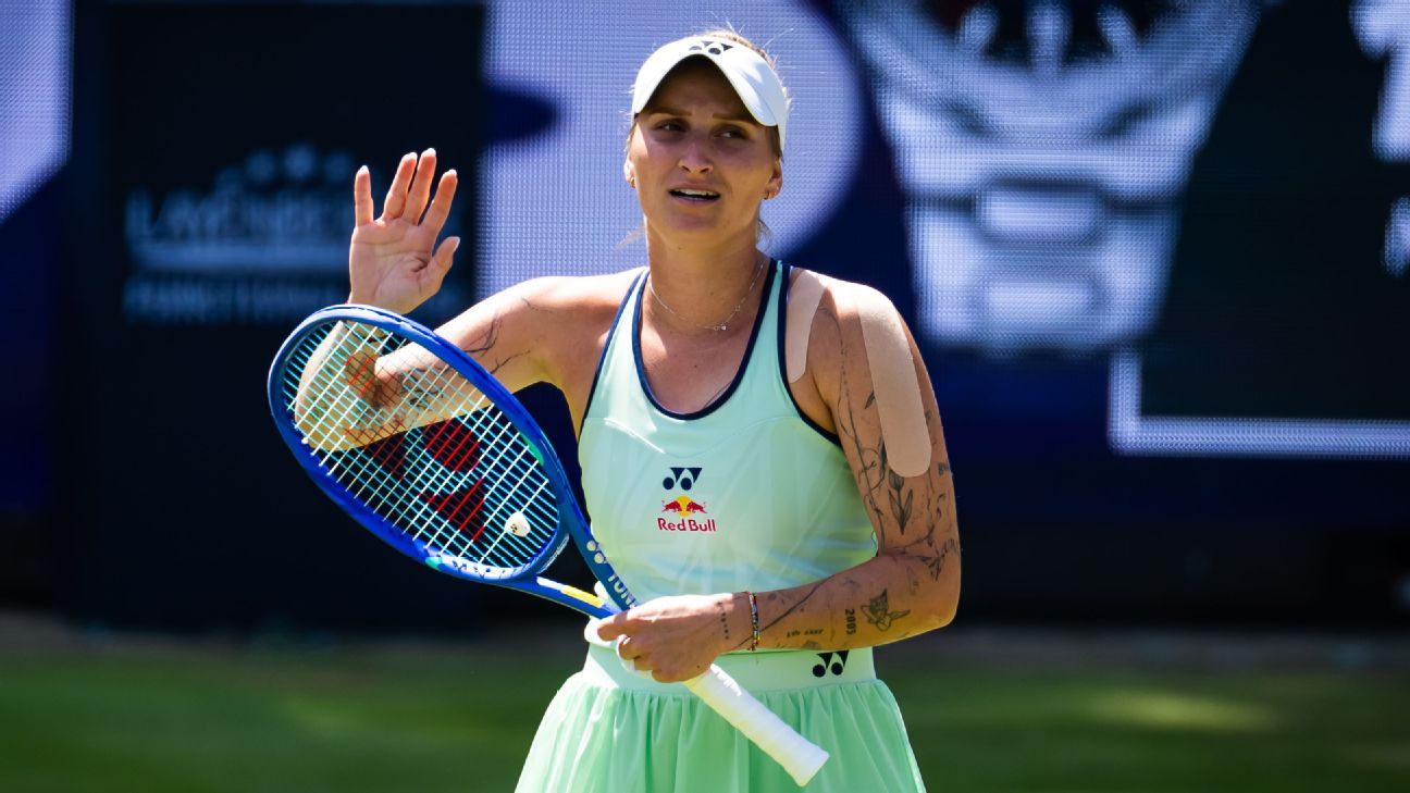 Vondrousova past No. 1 Sabalenka to reach the Berlin final