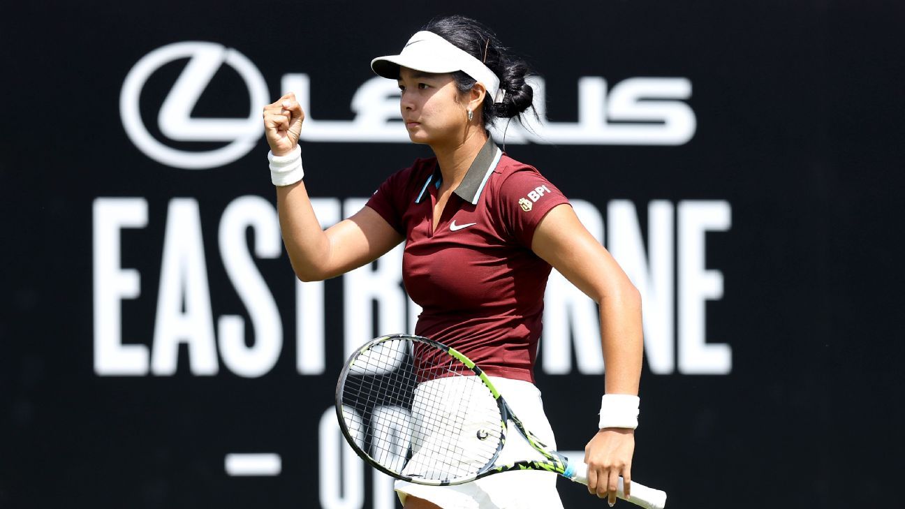 Alex Ira's overwhelming Dayana Yastremska advances to the Eastbourne Open semifinals