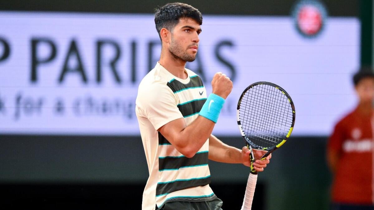 2025 French Open: Carlos Alcaraz shakes early fall set, Lorenzo Musetti finally moves forward after retirement