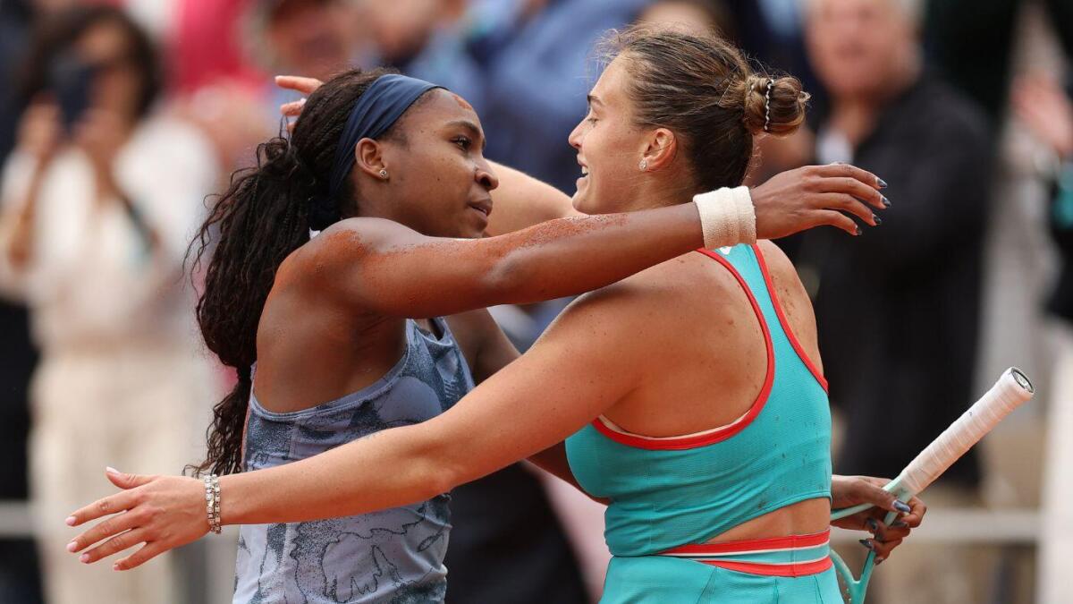 Aryna Sabalenka apologises to Coco Gauff for "professional" comments after the French Open Final