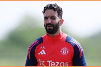 Man United manager Ruben Amorim