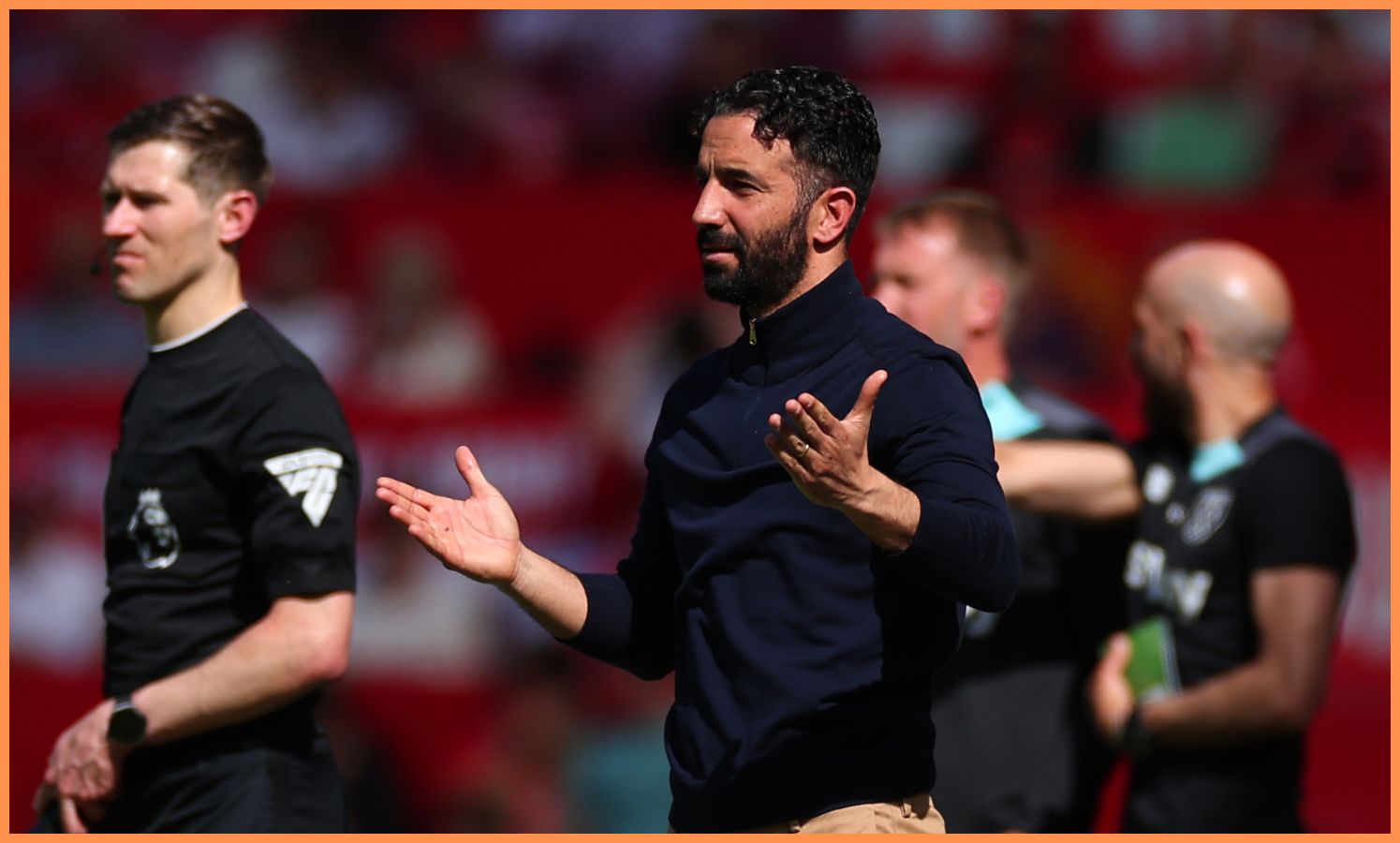 Man United manager Ruben Amorim
