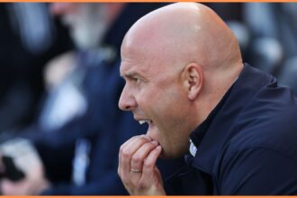 Liverpool manager Arne Slot