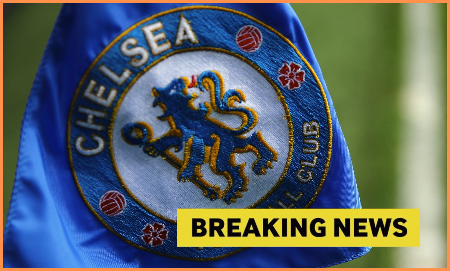 Chelsea flag and yellow