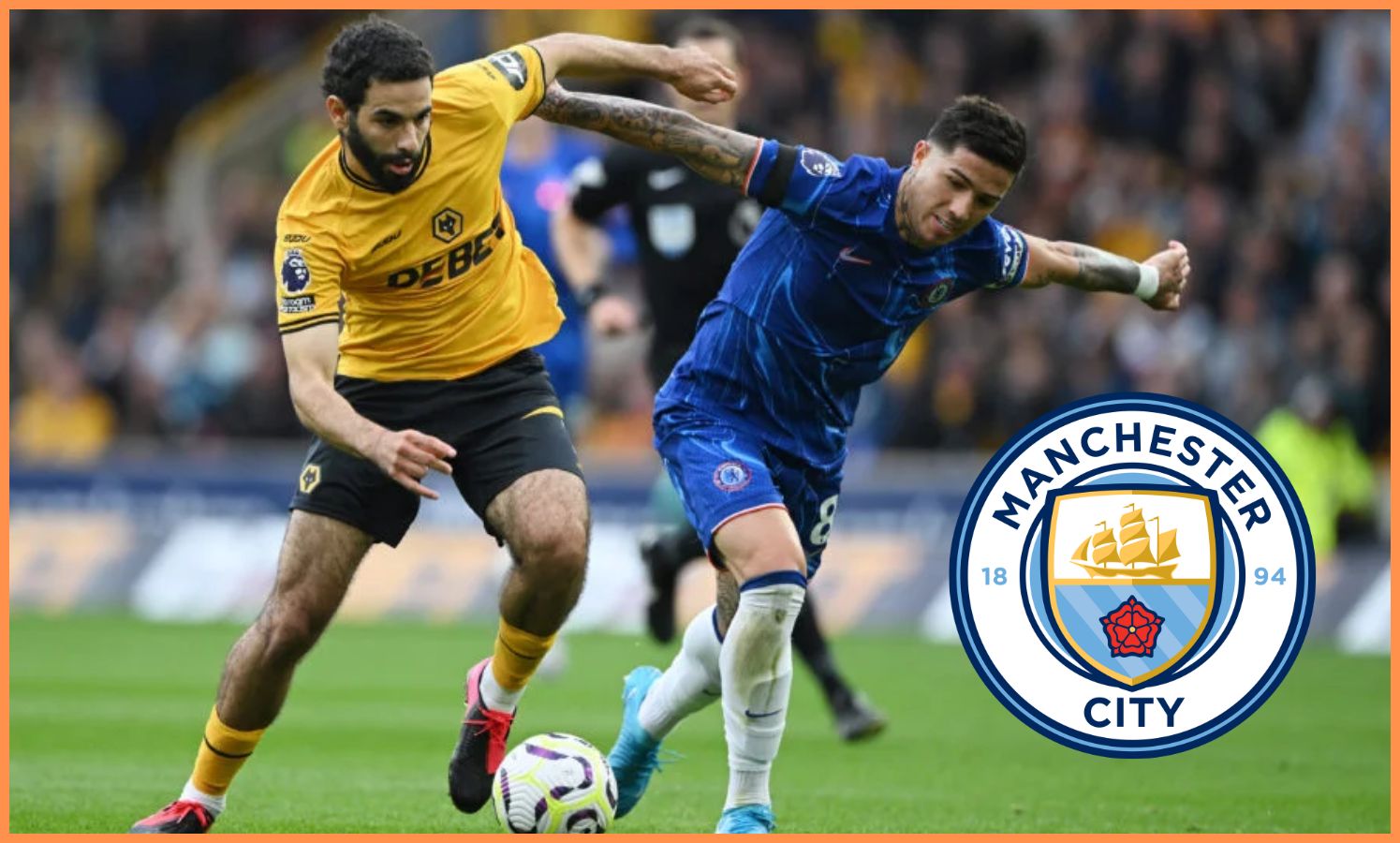 Man City announces the first of three major signatures as the 40 million euro transaction is closed
