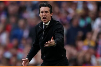 Aston Villa manager Unai Emery