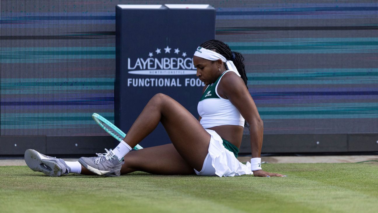 Coco Gauff loses its first match since the French Open title