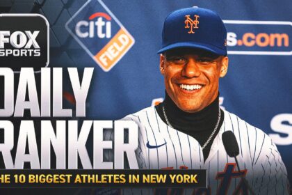 Who is the 10 biggest athletes currently playing in New York?