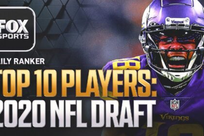 Who are the top 10 players in the 2020 NFL Draft?