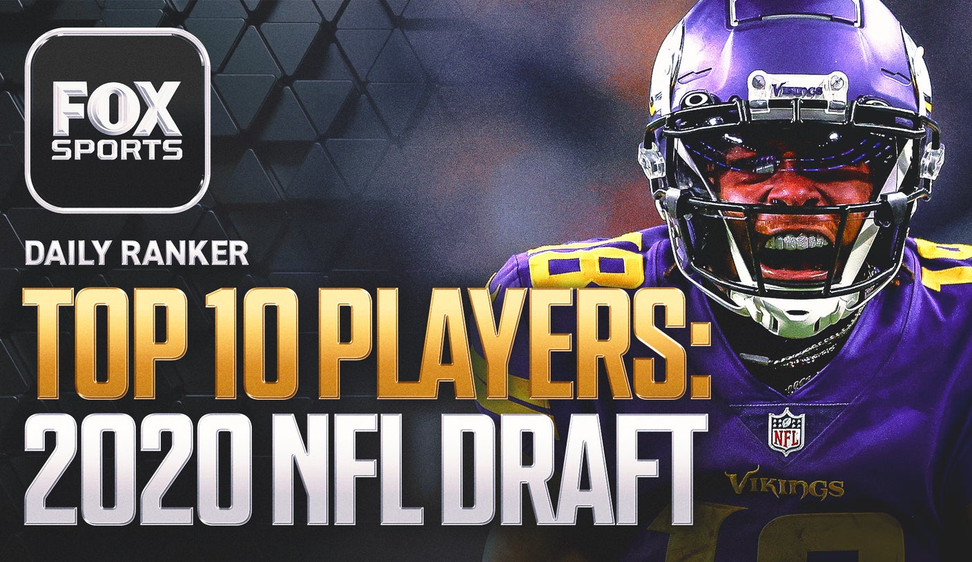 Who are the top 10 players in the 2020 NFL Draft?