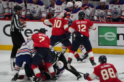 Three Takeouts: Fight, Penalty takes over Game 3, and Ekblad shines in the Panthers Oilers