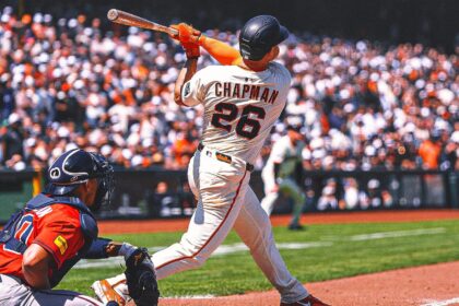Last night's baseball: Giants' Matt Chapman hits a walk-off 2-run HR
