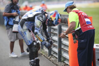 Gresini explains the cause of Alex Marquez's Dutch Motogpu crash