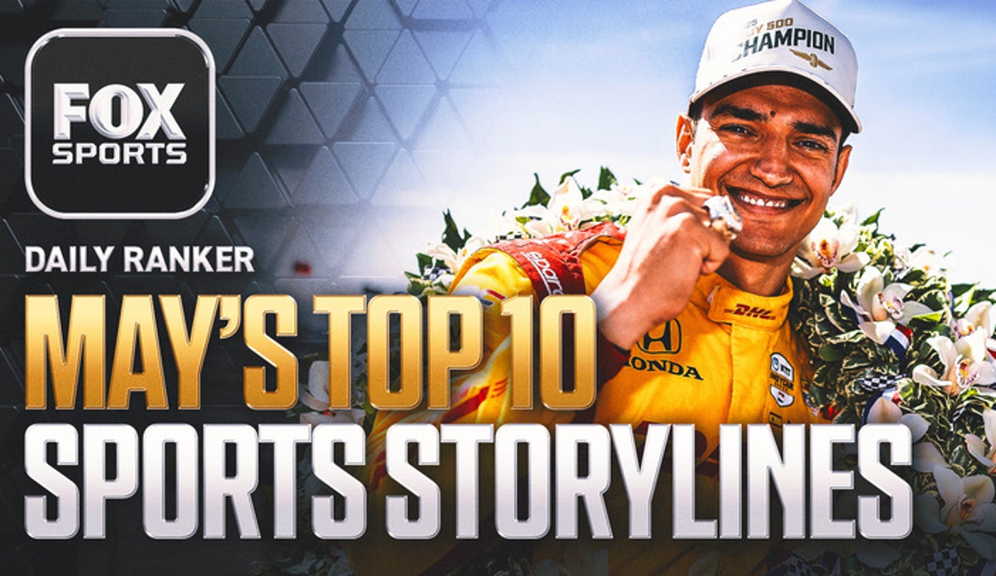 What were the top 10 storylines for sports in May?