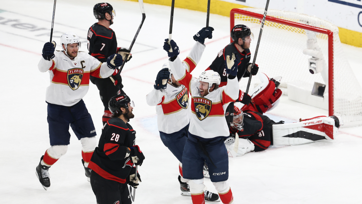 Hurricane vs. Panthers score: Florida will surpass Carolina 5-3 in Game 5 to advance to the Stanley Cup final