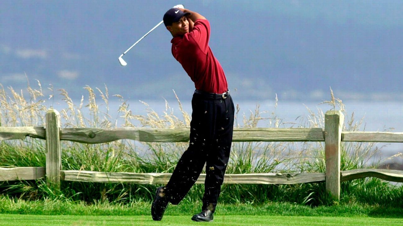 "It's not a fair battle": Looking back at Tiger's historic 2000 US Open Championship