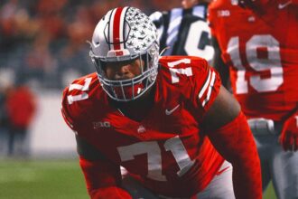 Jason Kels: The closest thing I've seen in Chiefs "Josh Simons" Trent Williams."