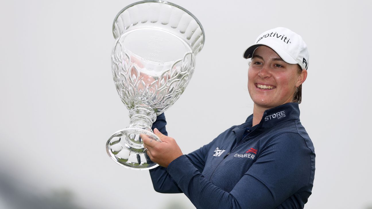 Jennifer Kupcho concludes his victory with the ShopRite LPGA Classic with Birdie